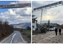 Mahalle ve Sanayi Sitesi Giriş Tabelaları Tamamlandı