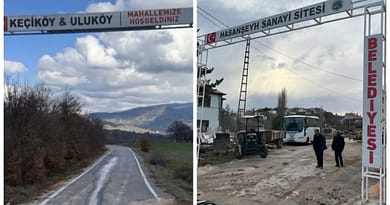 Mahalle ve Sanayi Sitesi Giriş Tabelaları Tamamlandı