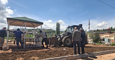 ŞEYHLİOĞLU MAHALLE PARKI ÇALIŞMALARI